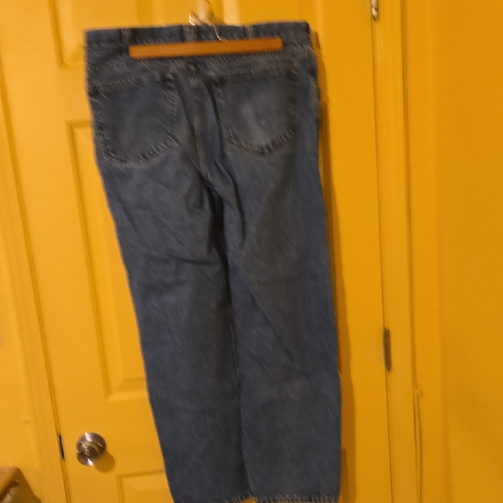 St. John's Bay Relaxed Fit Blue Jeans - Picture 5 of 6